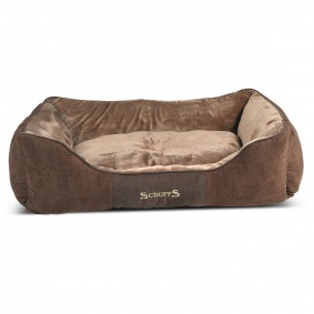 Scruffs Chester Box Bed Gr. (L) - Chocolate, 75x60 cm