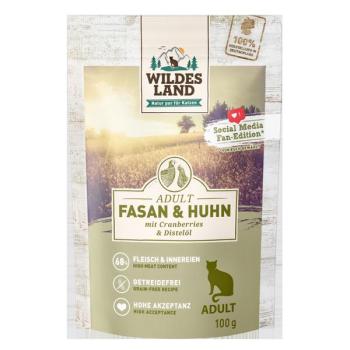 Fel Adult Fasan Huhn Cranberries 12x100g