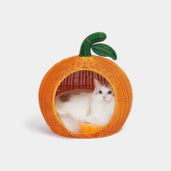 VETRESKA Rattan-Haus Tangerine