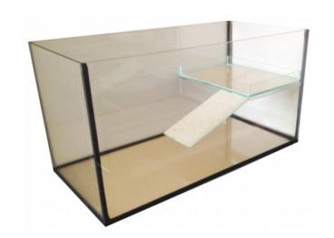 Schildkr?tenbecken 120x40x50, 6mm Glas