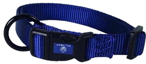 Hundehalsband marine 1.5 x 30 - 45 cm
