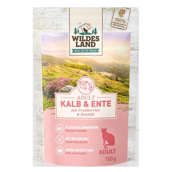 Fel Adult Kalb Ente Cranberries 12x100g