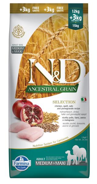 Can Adult Med/Max Huhn Selection 12+3 kg