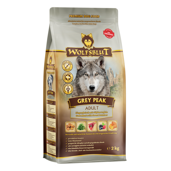 Can Adult Grey Peak - Ziege mit Suesskartoffel 2kg