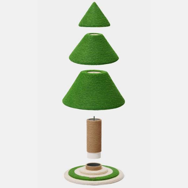VETRESKA Weihnachtskratzbaum M