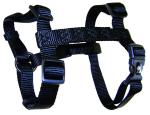 Hundegeschirr schwarz 1 x 20-35 cm