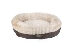 Scruffs Ellen Donut rundes Bett , 75 cm, Grey