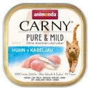 Animonda, Katze Ad. Carny Pure + Mild Huhn + Kabeljau 100g / VE 32