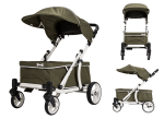 InnoPet Buggy Piccolocane Crea Wagon incl. Rain-/Windcover + Organizer Green