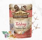 Carnilove Cat FN Pouch Turkey, Valerian / Truthahn, Baldrian 85g (VE=24) - 537525